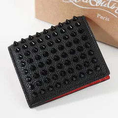 【希少】ルブタン　コンパクト　財布　交渉可 楽天市場】ルブタン 財布 二つ折りの通販