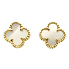 Van Cleef & Arpels ヴァンクリーフ＆アーペル スウィートアルハンブラ ピアス マザーオブパール ピアス