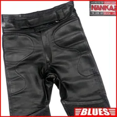 ライディングパンツ L レザーパンツ NANKAI ナンカイ 本革 NR3202