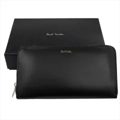 ポールスミス 長財布 マルチストライプ ブラック メンズ レディース PAUL SMITH M1A4778 BMULTI