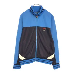 FILA フィラ トラックジャケット スポーツ ブルー(メンズ S)中古 古着 V6299のサムネイル