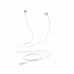 【新品・7営業日以内発送】エレコム（ELECOM） EHP-DF13IMSV タイプCイヤホン 有線 マイク付き セミオープン型 断線しにくい高耐久 通話対応 音量調整 シルバー EHPDF13IMSV【沖縄離島販売不可】