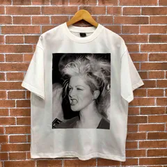 Cyndi Lauper  シンディ・ローパー Tシャツ 面白い表情 モノクロフォト  S~XXL no.ca0041