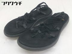 ◇ Teva テバ サンダル （24ｃｍ相当） ブラック レディース 【中古】 【1111290009136】