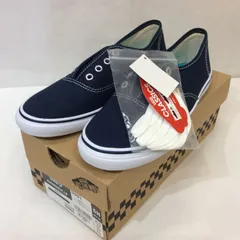 【値下げ】未使用☆VANS バンズ V44W LP AUTHENTIC LP スニーカー 23.5cm ネイビー オーセンティック