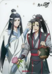 【中古】マウスパッド 魏無羨&藍忘機 描き下ろしA5マウスパッド 「Blu-ray 魔道祖師 前塵編&羨雲編 完全生産限定版」 タワーレコード全巻連動購入特典のサムネイル