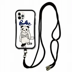 [iPhone12 Pro Max] スマホショルダー付 スカラー iPhone15 ケース 耐衝撃 i-coronケース アイフォン 16 15 14 SE 第3世代 第2世代 スマホケース 全機種対応 スマホカバー scolar パンダ 手描き風デザイン