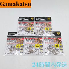 がまかつ 掛りすぎチヌ 4号 18本 5セット 半スレ Gamakatsu 鈎 釣り針