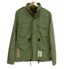 美品 定価58900円◇SVG ARCHIVES BY NEIGHBORHOOD M65 MOD/CN-JKT ミリタリージャケット カーキ エスブイジーバイネイバーフッド