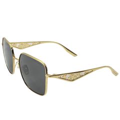 ドルチェ&ガッバーナ ドルガバ D&G DG2310 02/87 57□16 145 3N サングラス アイウェア ゴールド ブラック ロゴ DOLCE&GABBANA