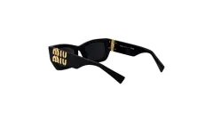 ミュウミュウ miumiu サングラス ブラック