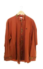 ダブレット doublet  RA-MEN EMBROIDERY TUXEDO SHIRT ドラゴン刺繍 長袖シャツ 茶 20AW22SH82　 長袖シャツ 刺繍 ブラウン Mサイズ 103MT-298のサムネイル