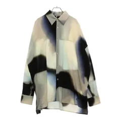 LOEWE (ロエベ) 22AW アブストラクト シリコンプリント ウール長袖シャツ マルチ H526Y05WA0のサムネイル
