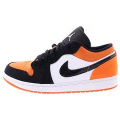 NIKE (ナイキ) AIR JORDAN 1 LOW SHATTERED BACKBOARD 553558-128 エアジョーダン1 シャッタード バックボード ローカットスニーカー ブラック/オレンジ US12/30.0cm