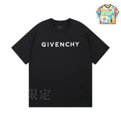 【今日特価】Givenchy 25SS Letter Print T シャツ-1
