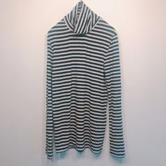 ロペピクニック タートルネック 黒白 モノクロ トップス カットソー 38