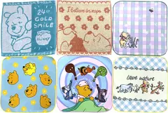 【中古】タオル・手ぬぐい 全6種セット ハンドタオル 「一番くじ くまのプーさん HUNNY FUNNY STORY」 E賞