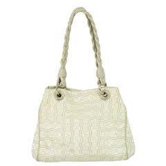本物 サルヴァトーレ フェラガモ Salvatore Ferragamo レザー ショルダーバッグ ベージュ バッグ 中古 【フォロー割】