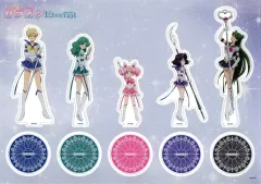 【中古】アクリルスタンド・アクリルパネル [単品] 集合 アクリルフィギュアセット 「Blu-ray/DVD 劇場版 美少女戦士セーラームーンEternal KING e-SHOP限定版」 同梱特典