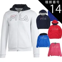 種類14:フィラレッド(500)/海外サイズ-140 フィラ(FILA) ジュニア(ボーイズ) William(ウイリアム) フード付きスウェットジャケット FJL191008 ジップアップパーカー(300289992)