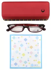 【中古】アクセサリー(非金属)(キャラクター) [レンズ度無し] 紅月モデル メガネ 「あんさんぶるスターズ!×JINS×BANDAI」