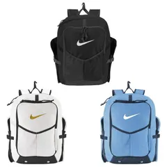 NIKE ナイキ 野球 ソフトボール ダイヤモンドバットパックセレクト 33L バックパック リュック バット挿し込み可能 BA8802 ブラック ホワイト ブルー
