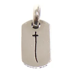 クロムハーツ DT TNY RS CRS タイニードッグタグRSクロス 限定本物 クロムハーツ DT TNY RS CRS タイニードッグタグRSクロス 限定