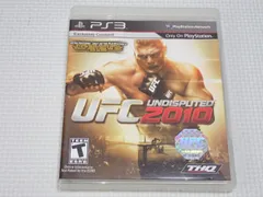 PS3★UFC 2010 UNDISPUTED 海外版 北米版★箱付・説明書付・ソフト付★動作確認済