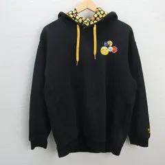 z■リーボック/REEBOK クラシックス エモジ フーディープルオーバー【XO】黒/men's/157【中古】