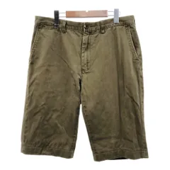Polo by Ralph Lauren ポロ ラルフローレン PRESTON PANT カスタム チノショーツ ポロチノ オリーブ (メンズ W36 L34) 中古 古着 Q9585
