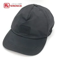 【本日限定】FENDI ナイロン×レザーキャップ ブラック系 おが 本日限定】FENDI ナイロン×レザーキャップ ブラック系 おが