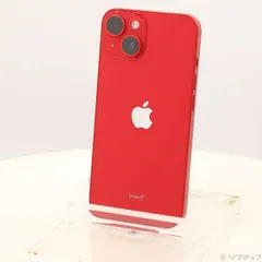 中古品〕 iPhone14 128GB プロダクトレッド MPV93J／A SIMフリー