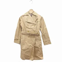 プロポーション ボディドレッシング PROPORTION BODY DRESSING トレンチコート アウター ダブル ロング丈 ライナー付き 無地 綿 3 ベージュ /FT4のサムネイル