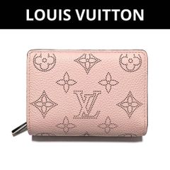 ルイヴィトン マヒナ ポルトフォイユ クレア 折り財布 ピンク ICチップ