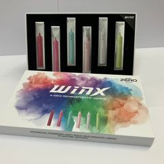 ポケットシーシャ winx S161カジュアル【全6種×各1本＝1箱】 専用BOX入り 【2箱セット】 タール・ニコチン0 電子タバコ 使い捨て 水蒸気 リキッド メンテナンスフリー