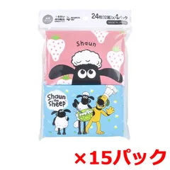 キャラクターポケットティッシュ ハヤシ商事 保湿ティシュ モイストファミリー ひつじのショーン 天然パルプ100％ 12組24枚 4個入り X15パック
