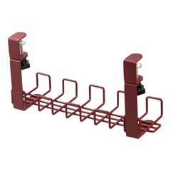 【 GARAGE / ガラージ 】 配線 ケーブルトレー レッド 未使用 ※梱包にキズ・汚れあり（ ケーブル クランプ 穴あけ不要 まとめる ケーブル収納 配線 収納 配線収納 配線整理 整理 整頓 隠し ケーブル 電源タップ コード デスク ケーブル整理 )