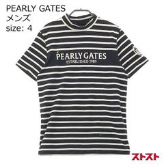 PEARLY GATES ブラック シャツ サイズ4 - メルカリ