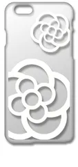【新品未使用】iPhone6 Plus / 6s Plus アイフォン6sプラス クリア ハードケース (カメリア(ホワイト)) カメリア 花柄 cl-iphone6splus-207