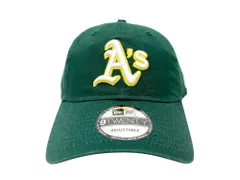 NEWERA (ニューエラ) 9TWENTY CORE CLASSIC OAKLAND ATHLETICS オークランド・アスレチックス  キャップ ストラップバック コットン バングラデシュ製 60235231 ダークグリーン ウィメンズ/028