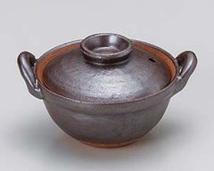 岩井窯　蓋付片手土鍋（小）■美品■ 岩井窯 蓋付片手土鍋（小）□美品□ 【公式通販】