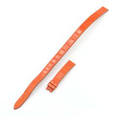 エルメス 替えベルト ドゥブルトゥール オレンジ 中古