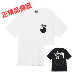 8 BALL TEE STUSSY ステューシー 半袖 ナチュラル ブラック 並行輸入正規品