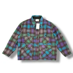 参考上代61600円 未使用品 FILL THE BILL MACKINAW SHIRT JACKET マッキーノシャツジャケット チェック フィルザビル 102-232007 2 86402A4のサムネイル
