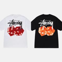 完売品 Stussy Melted Tee ダイス サイコロ Tシャツ メルテッド ティー