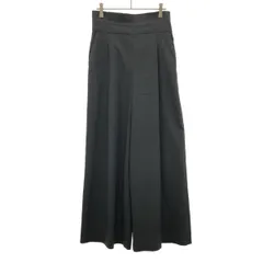 ELENDEEK エレンディーク ハイウエストワイドパンツ  ブラック 02