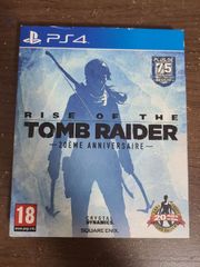 【PS4】RISE OF THE TOMB RAIDER 20EME ANNIVERSARY 海外版 欧州版 トゥームレイダー