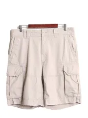 【お得なクーポン配布中!】 ヴィンテージ 加工 ポロ ラルフローレン コットン チノ カーゴ ショートパンツ メンズ 36 / ショーツ 短パン ハーフパンツ アーミー タイプ