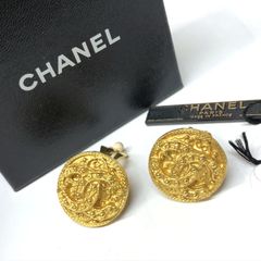 m001 X(60) 美品 CHANEL シャネル ココマーク イヤリング 94A