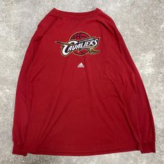 NBA クリーブランド・キャバリアーズ 旧ロゴ ロングスリーブ Tシャツ adidas 古着 バスケ